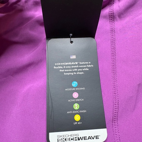 Skechers Shorts Womens 3XL Navy Black Running Athletic Mesh Lined Quick Dry NWT - Picture 7 of 15